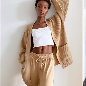 Aritzia Wilfred Rourke Sweater Camel S